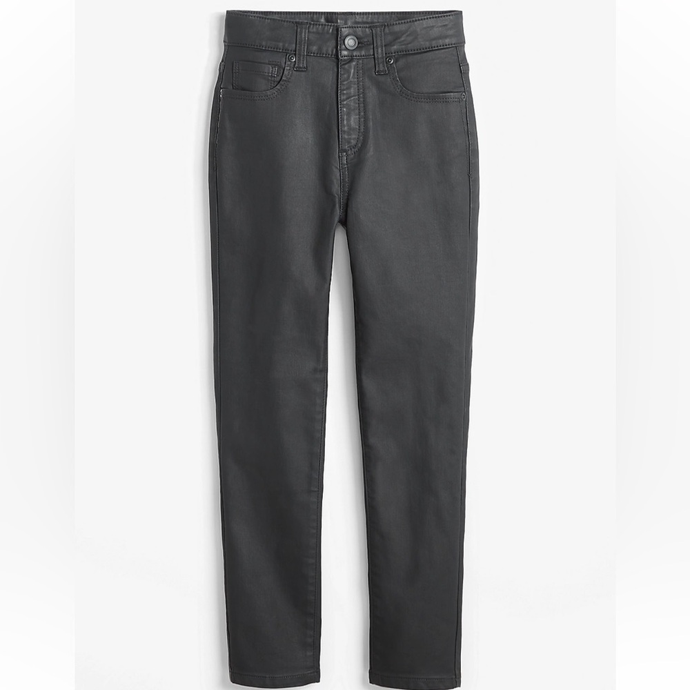 🌙 B159  - Maurice’s Girls Denim Faux Leather Jeans